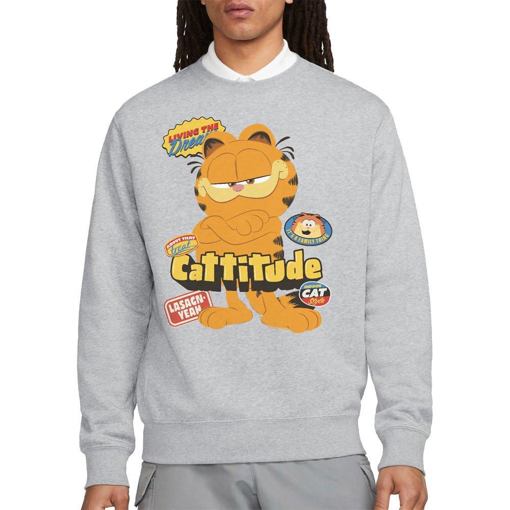 Light Grey - Other - Garfield Movie Cattitude Unisex Crew Sweatshirt A - 1