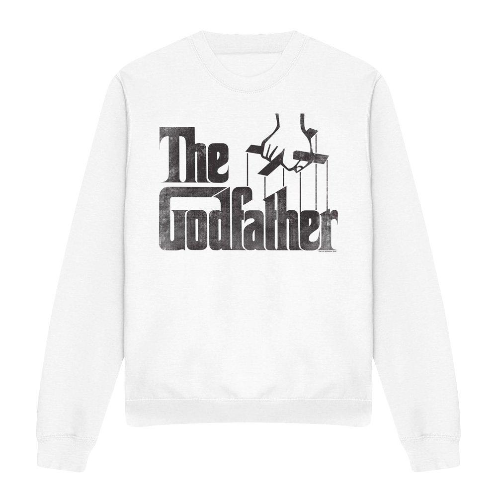 White - Other - Godfather Logo Unisex Crew Sweatshirt White - 4