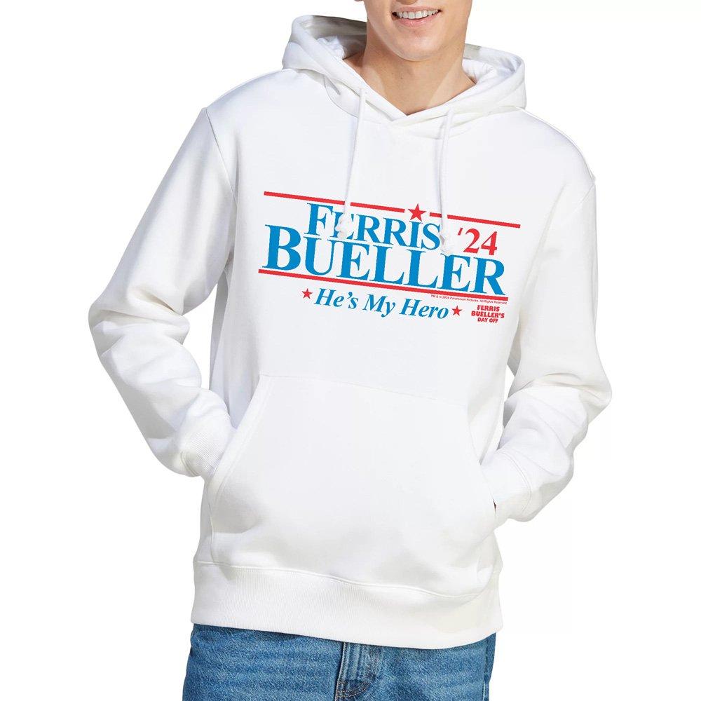 White - Other - Ferris Bueller 2024 President Unisex Hoodie White - 1
