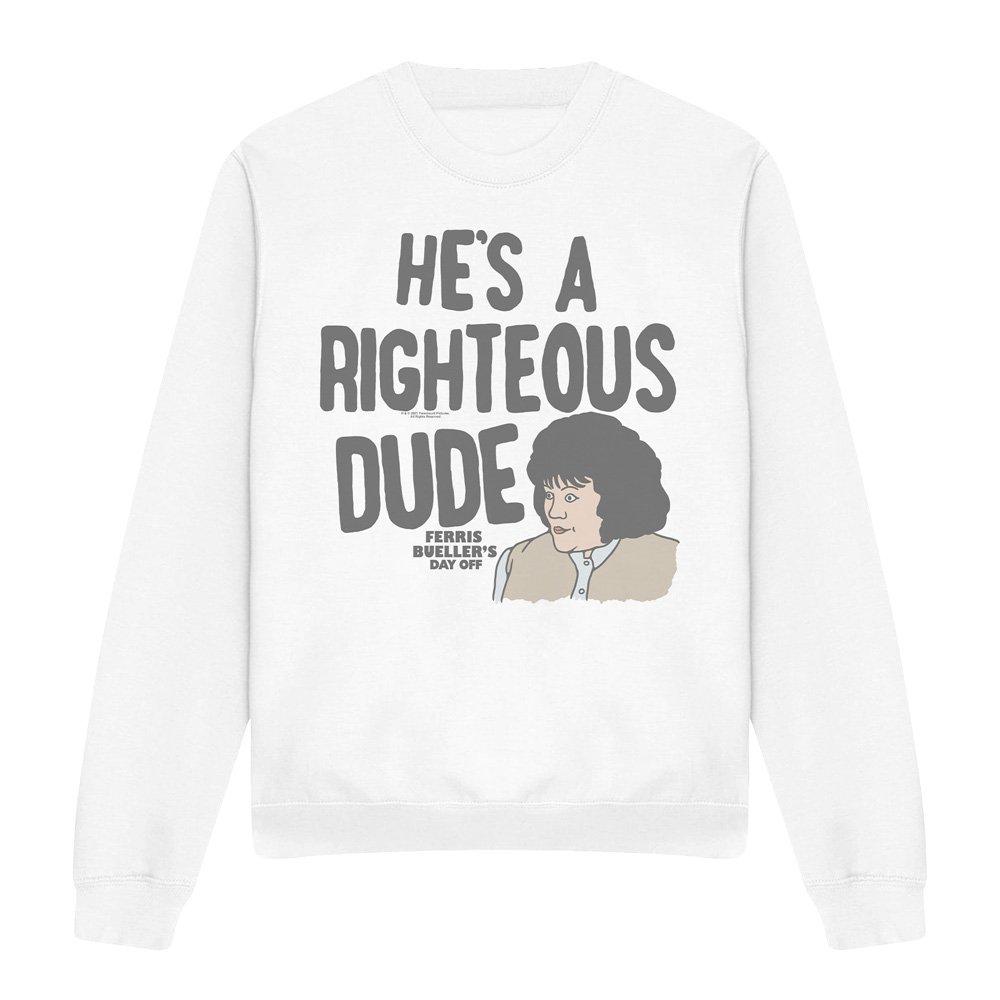 White - Other - Ferris Bueller The Fan Favorite Crew Sweatshirt W - 4