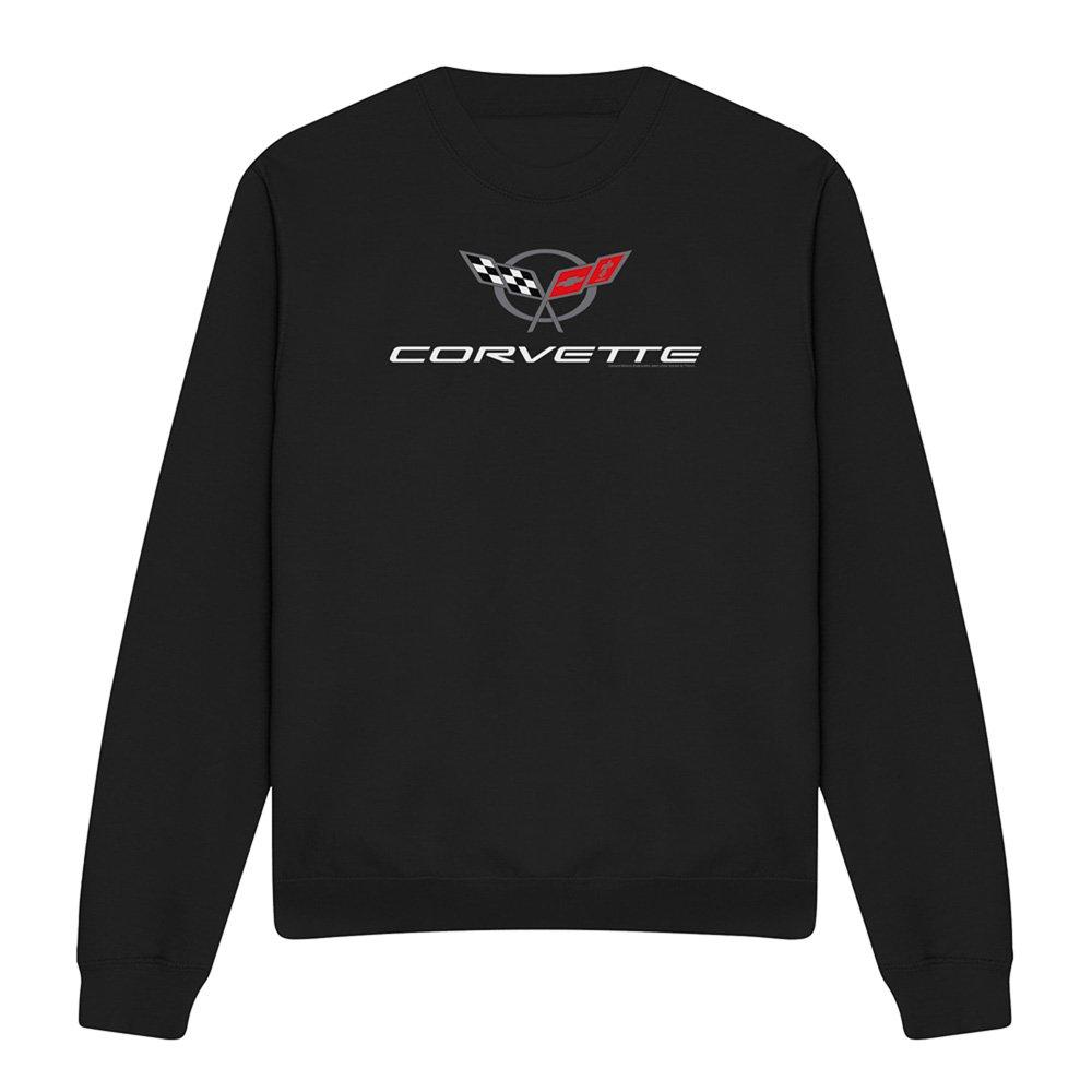 Black - Other - Chevrolet Corvette Modern Emblem Sweatshirt Black - 4