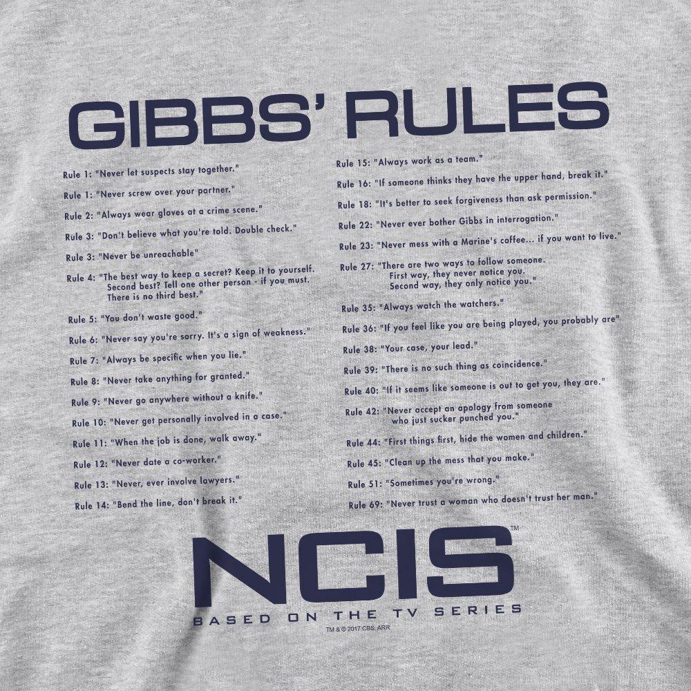 Light Grey - Other - Ncis Gibbs Rules Crew Sweatshirt Athletic Heather - 2