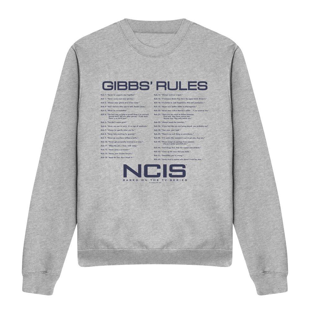 Light Grey - Other - Ncis Gibbs Rules Crew Sweatshirt Athletic Heather - 4