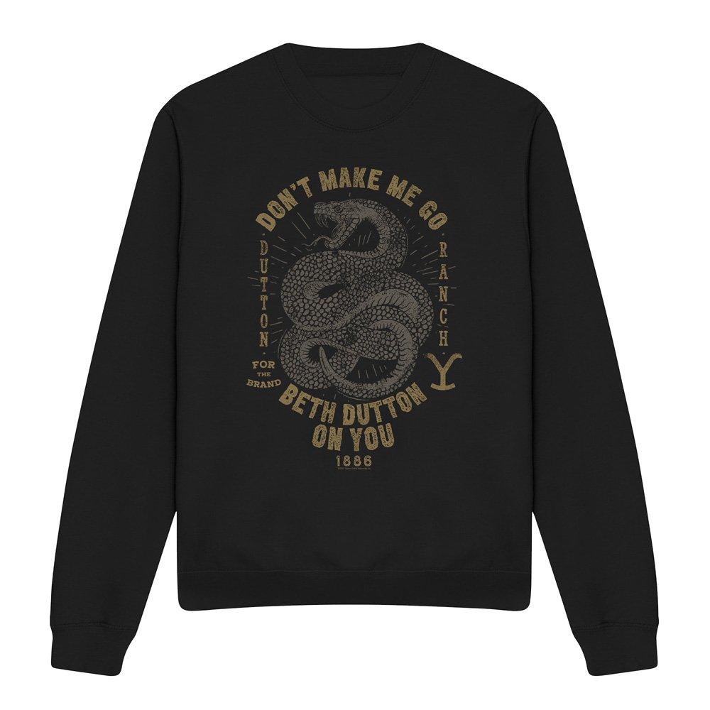 Black - Other - Yellowstone Beth Dutton Crew Sweatshirt Black - 4