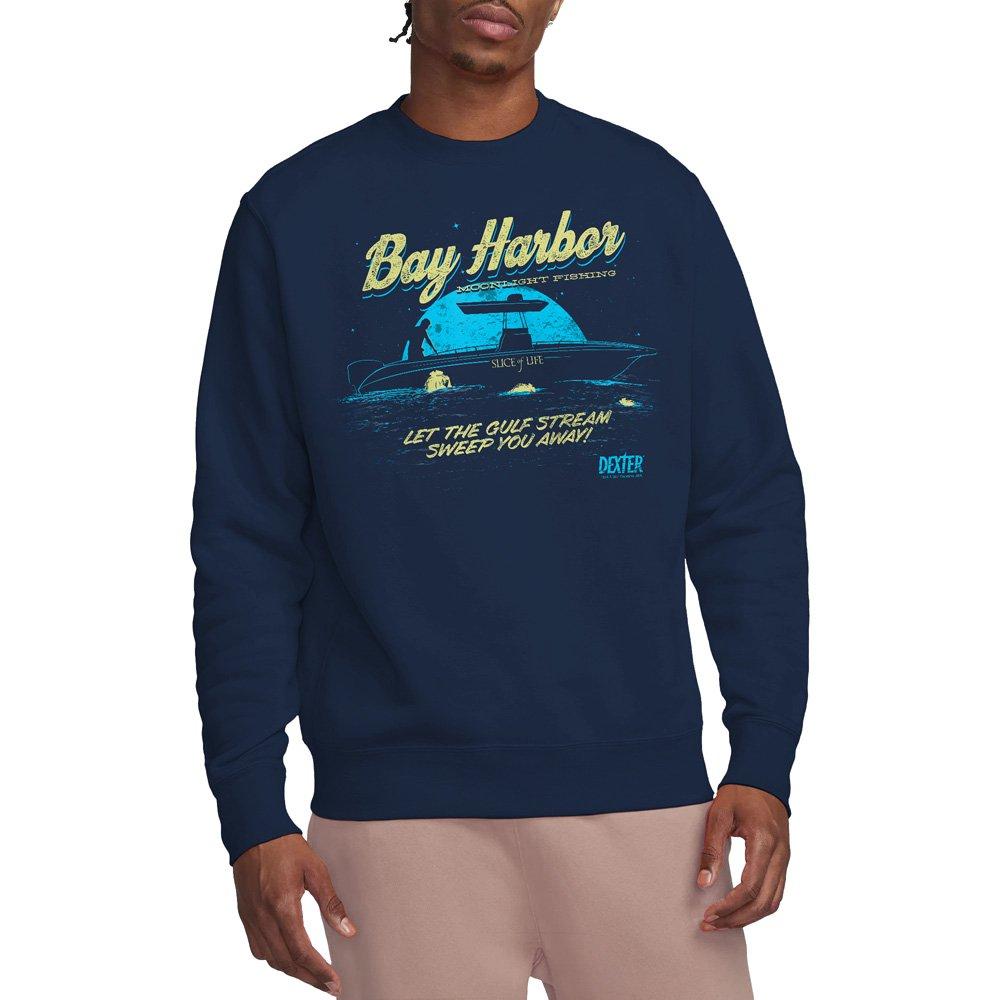 Navy - Other - Dexter Moonlight Fishing Crew Sweatshirt Navy - 1