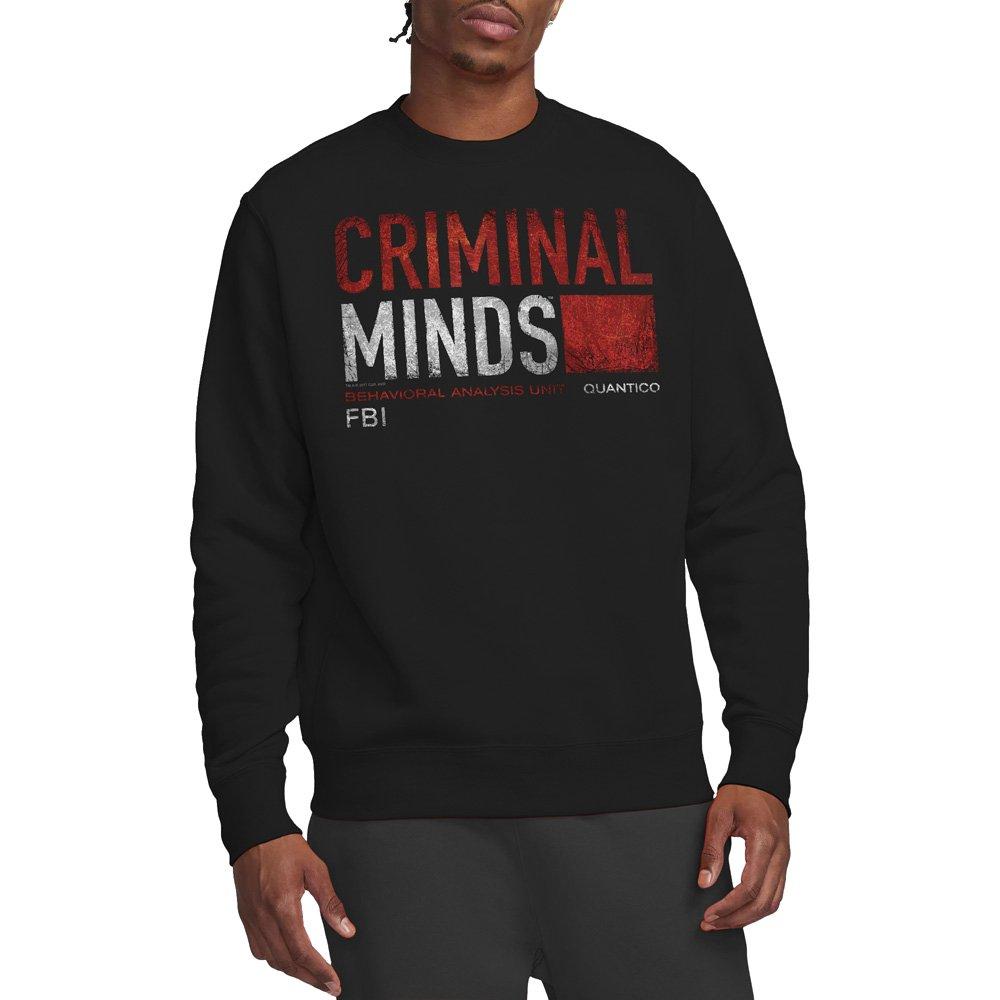 Black - Other - Criminal Minds Title Card Crew Sweatshirt Black - 1