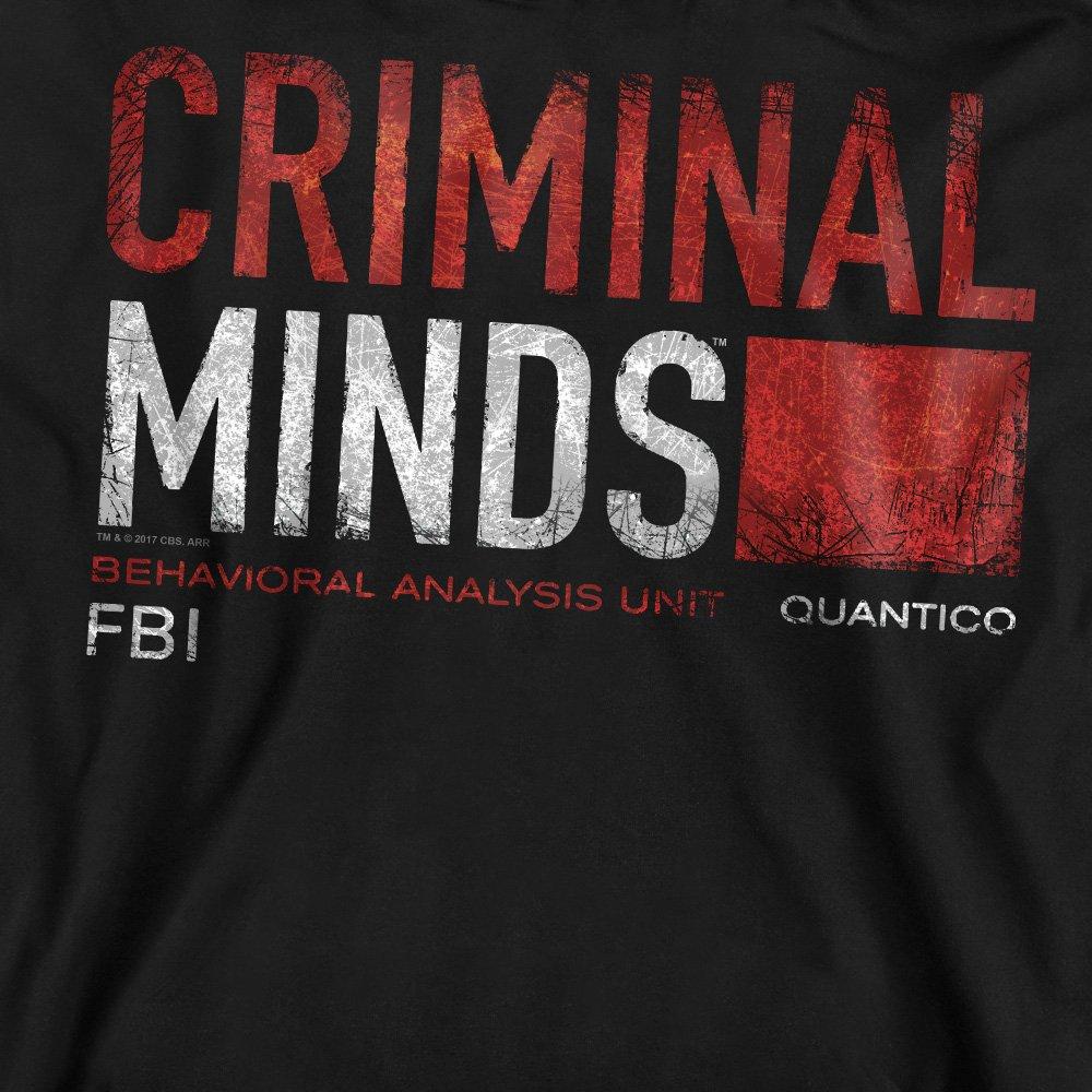 Black - Other - Criminal Minds Title Card Crew Sweatshirt Black - 2
