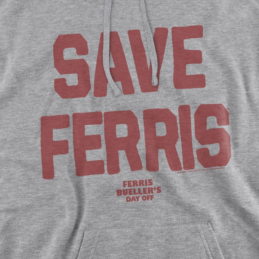 Light Grey - Other - Ferris Bueller The Save Ferris Hoodie Athletic He - 2