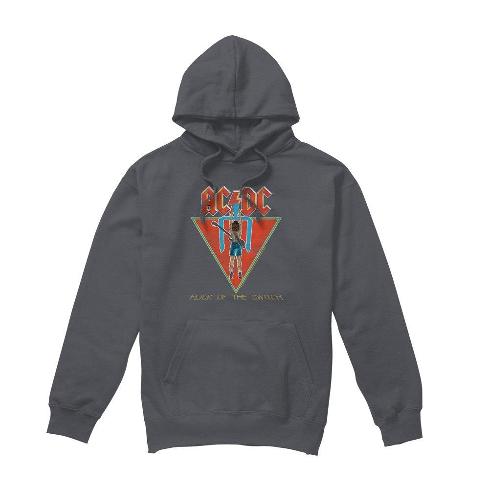 Charcoal - ACDC - AC DC Flick Of The Switch Hoddie Charcoal - 4