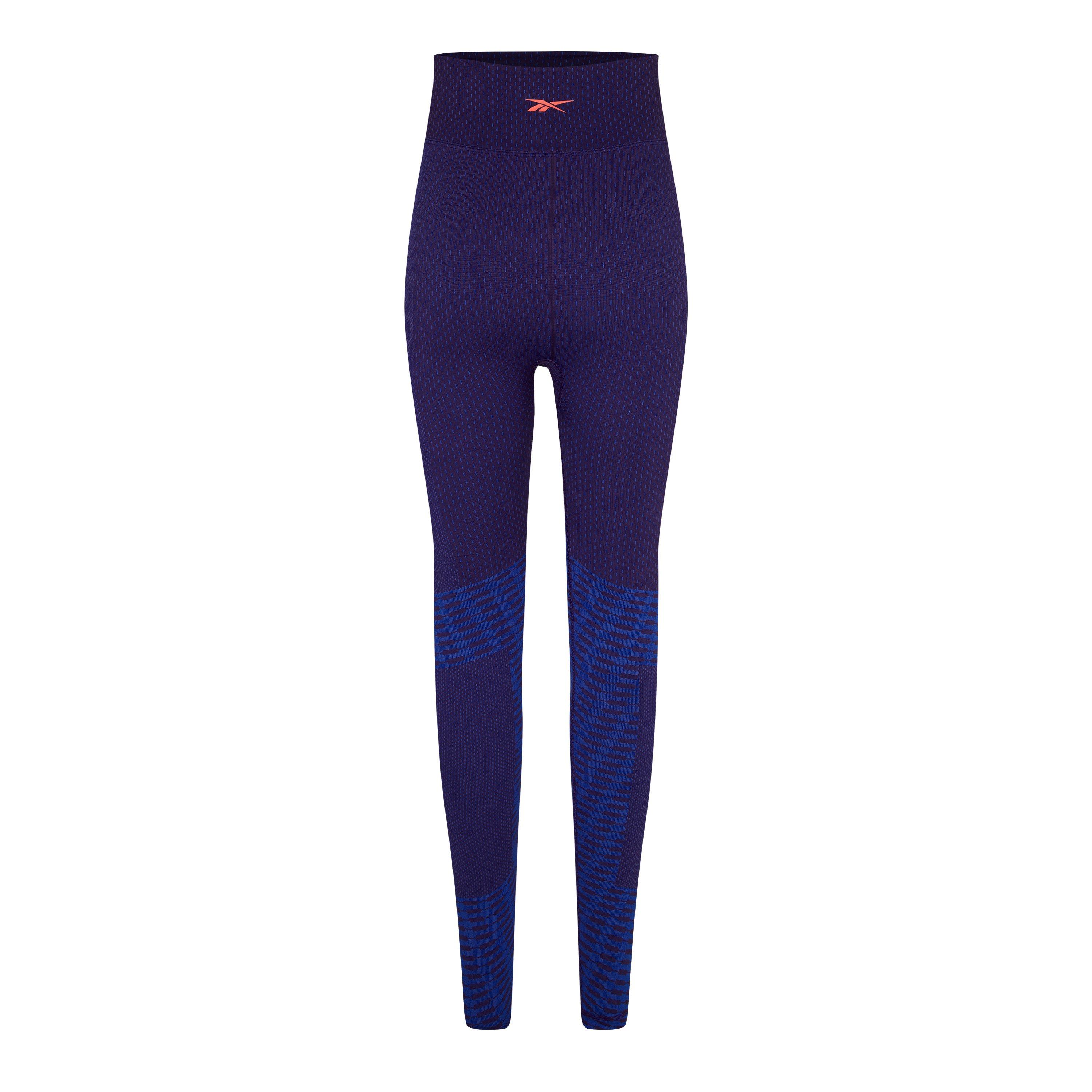 Dark Orchid - Reebok - Seamless Gym Legging - 2