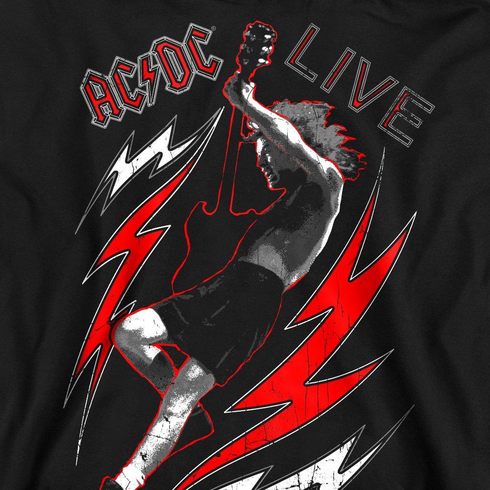 Black - ACDC - AC DC Live Crew Sweatshirt Black - 2