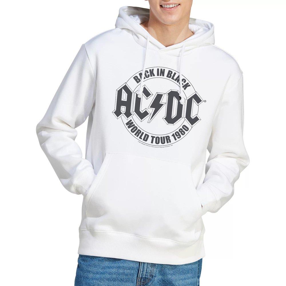 ACDC AC DC Tour Emblem Hoddie White