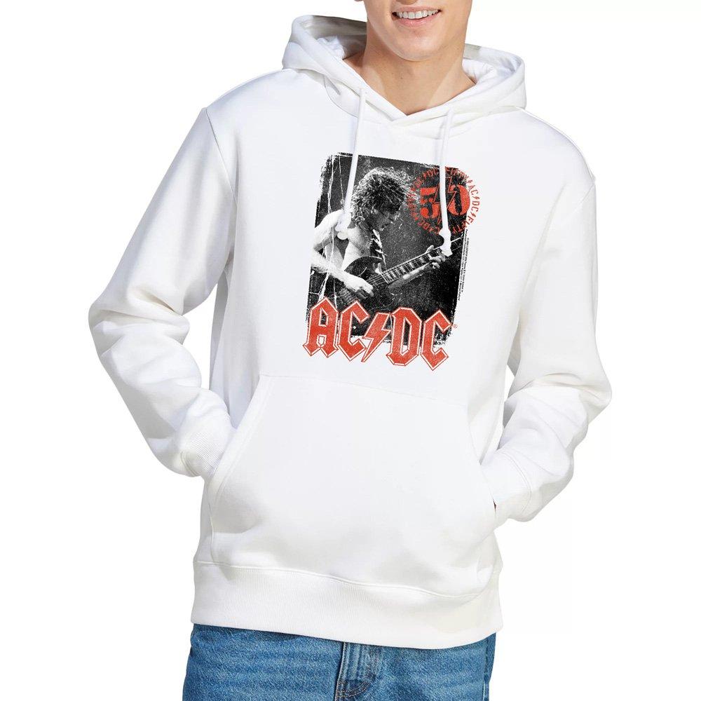 ACDC AC DC Stamp Poster Unisex Hoodie White