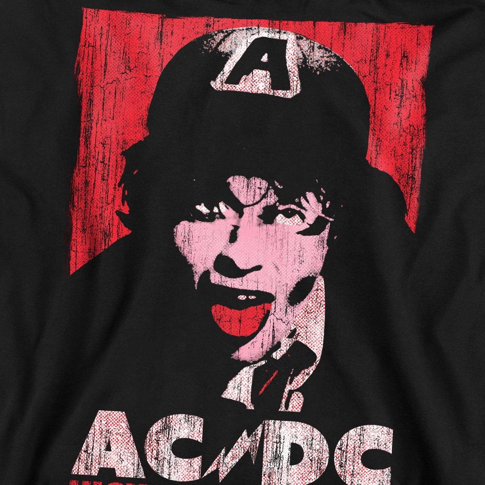 Black - ACDC - AC DC High Voltage Live 1975 Crew Sweatshirt Blac - 2