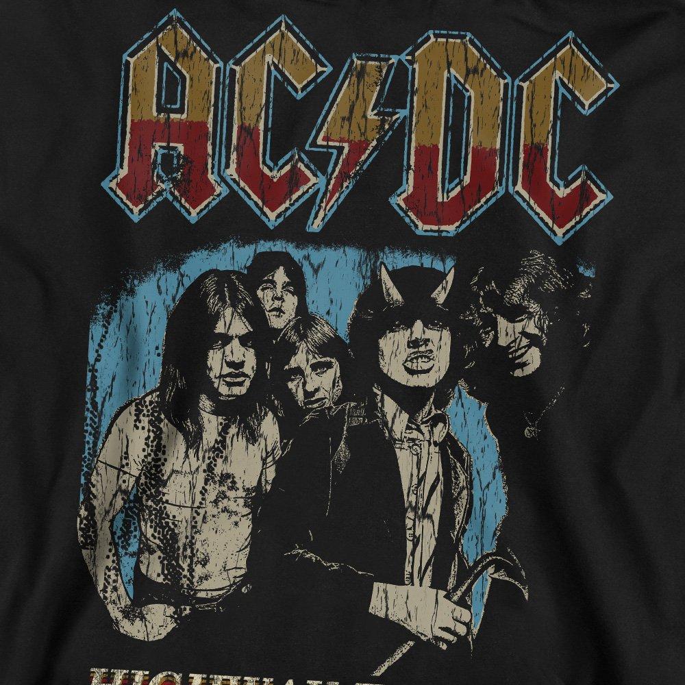 Black - ACDC - AC DC Highway World Tour 79 Crew Sweatshirt Blac - 2