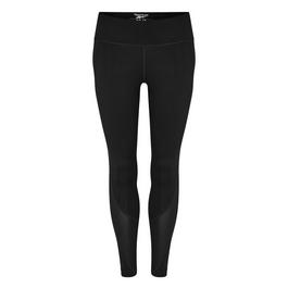 Reebok Workout Ready Mesh Leggings Womens Gym Legging