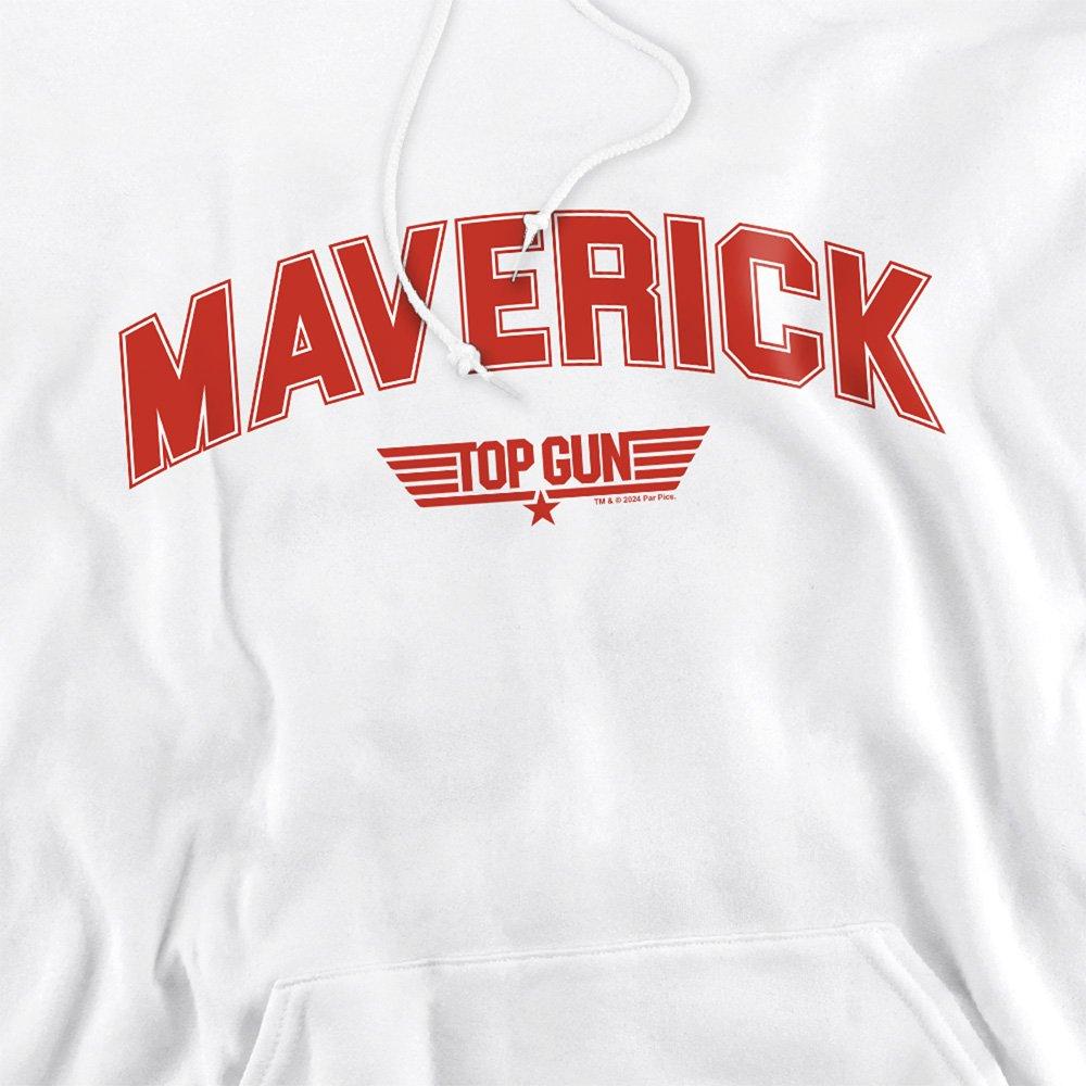 White - Top Gun - Top Gun Maverick Varsity Unisex Hoodie White - 2