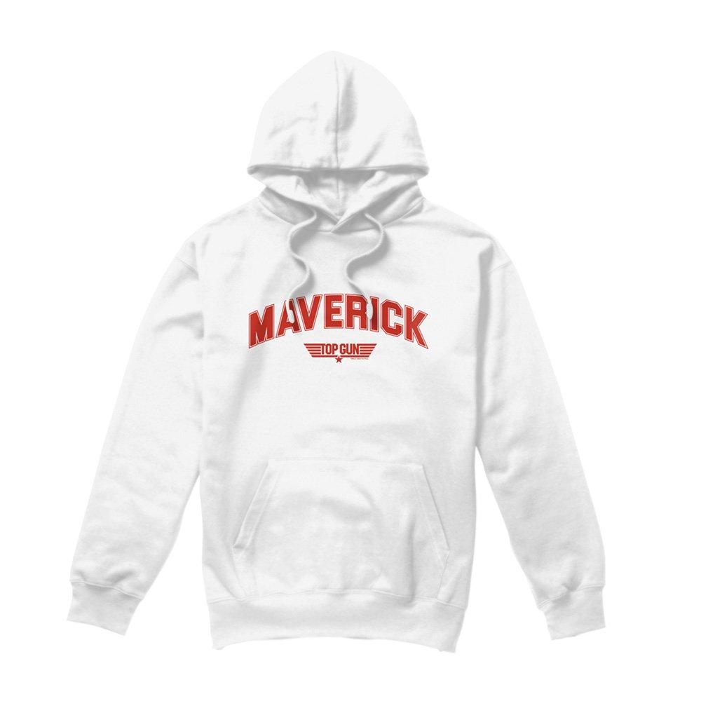 White - Top Gun - Top Gun Maverick Varsity Unisex Hoodie White - 4