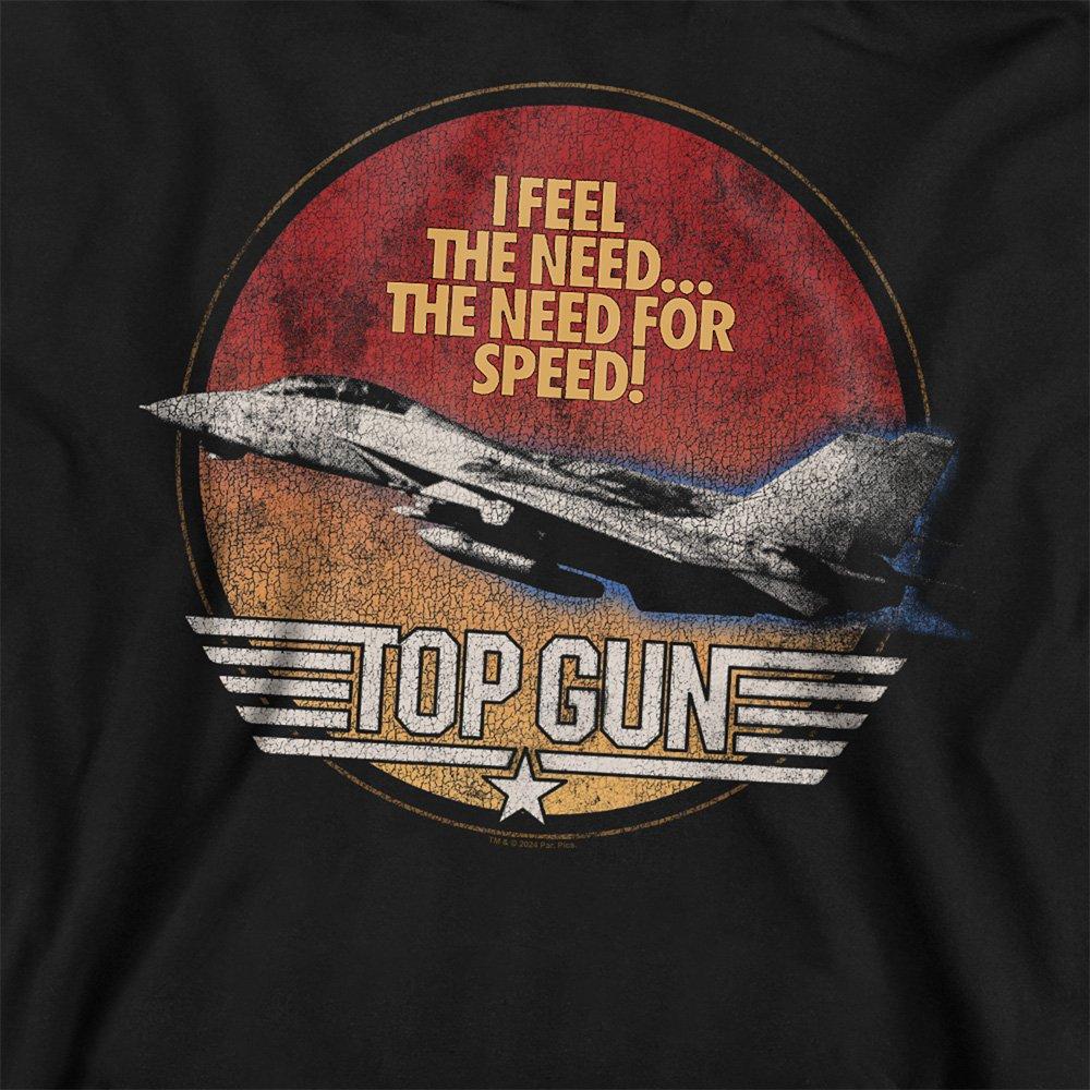 Black - Top Gun - Top Gun Fighter Unisex Crew Sweatshirt Black - 2