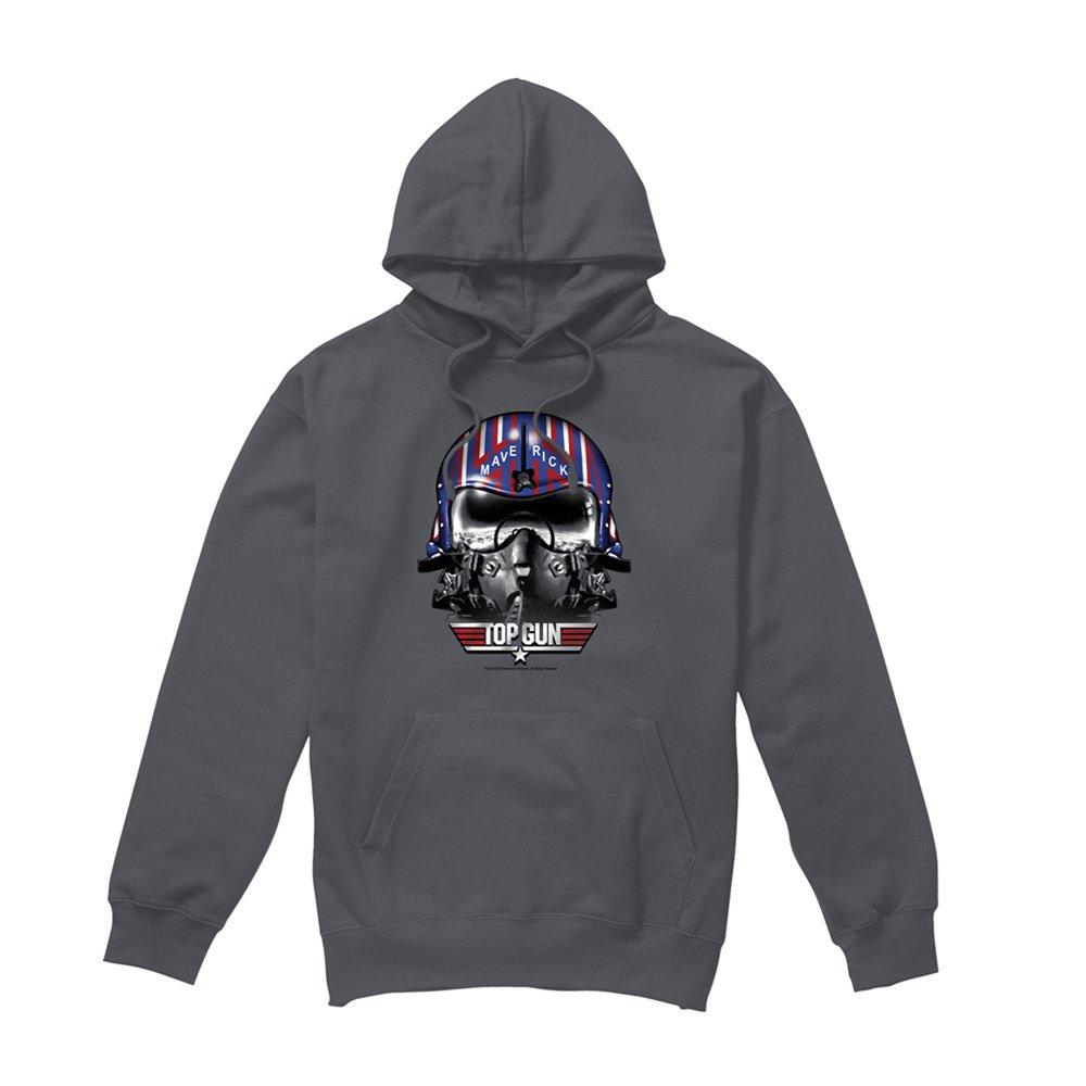 Charcoal - Top Gun - Top Gun Maverick Helmet Hoodie Charcoal - 4