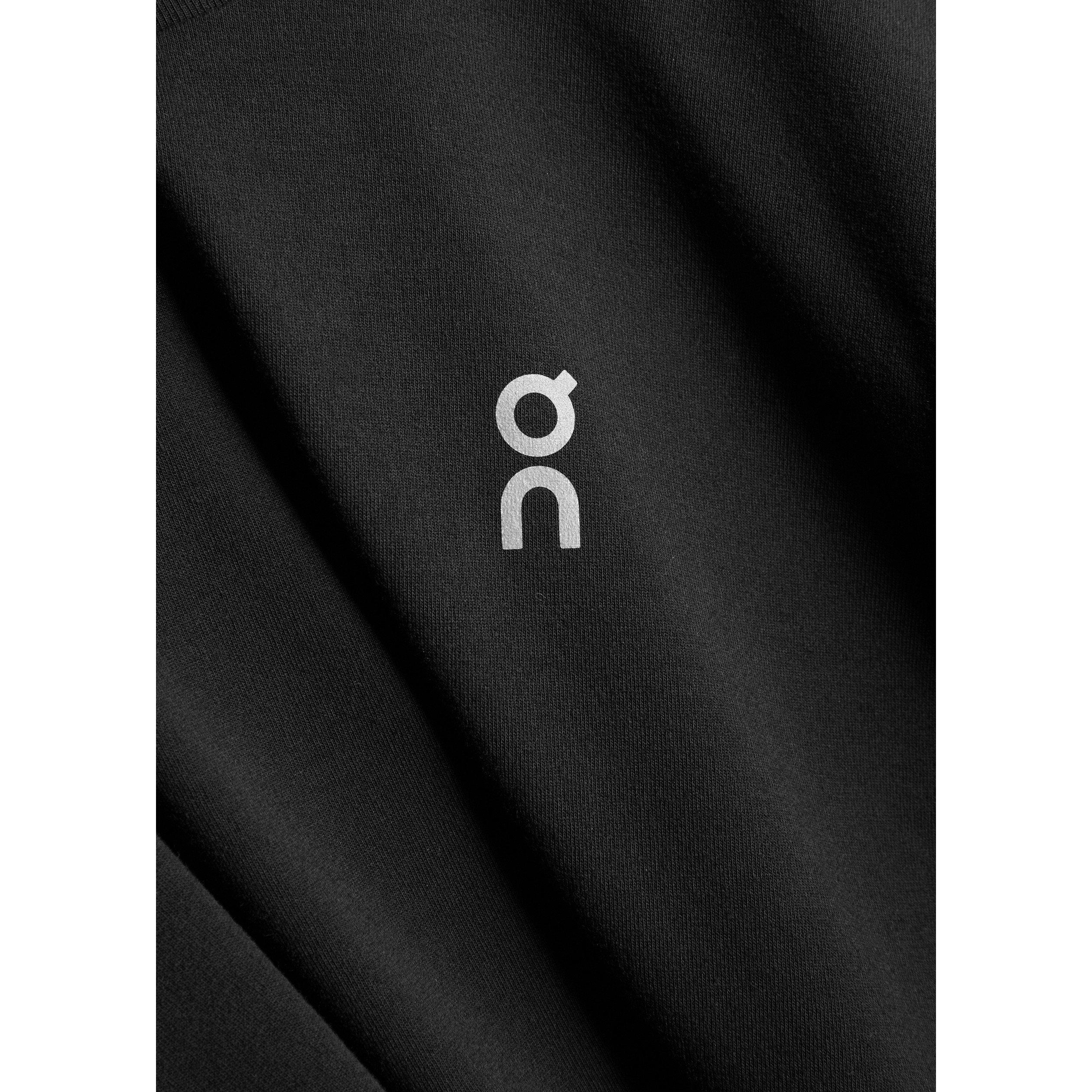 BLACK - On - Women's Short-Sleeve Cropped Performance T-Shirt - 4