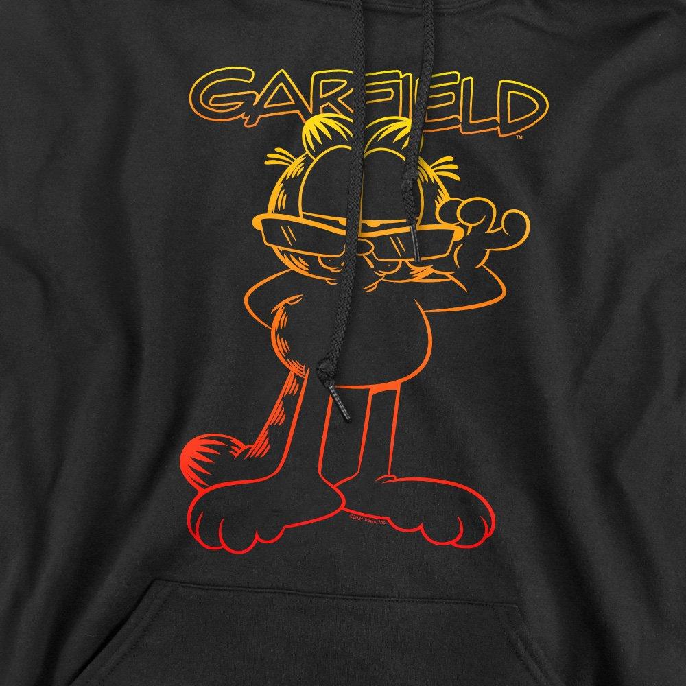 Black - Garfield - Garfield Hotshot Garfield Hoddie Black - 2