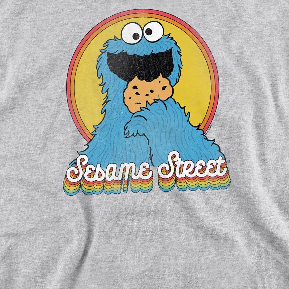 Grey - Sesame Street - Sesame Street Cookie Monster Layers Sweatshirt At - 2