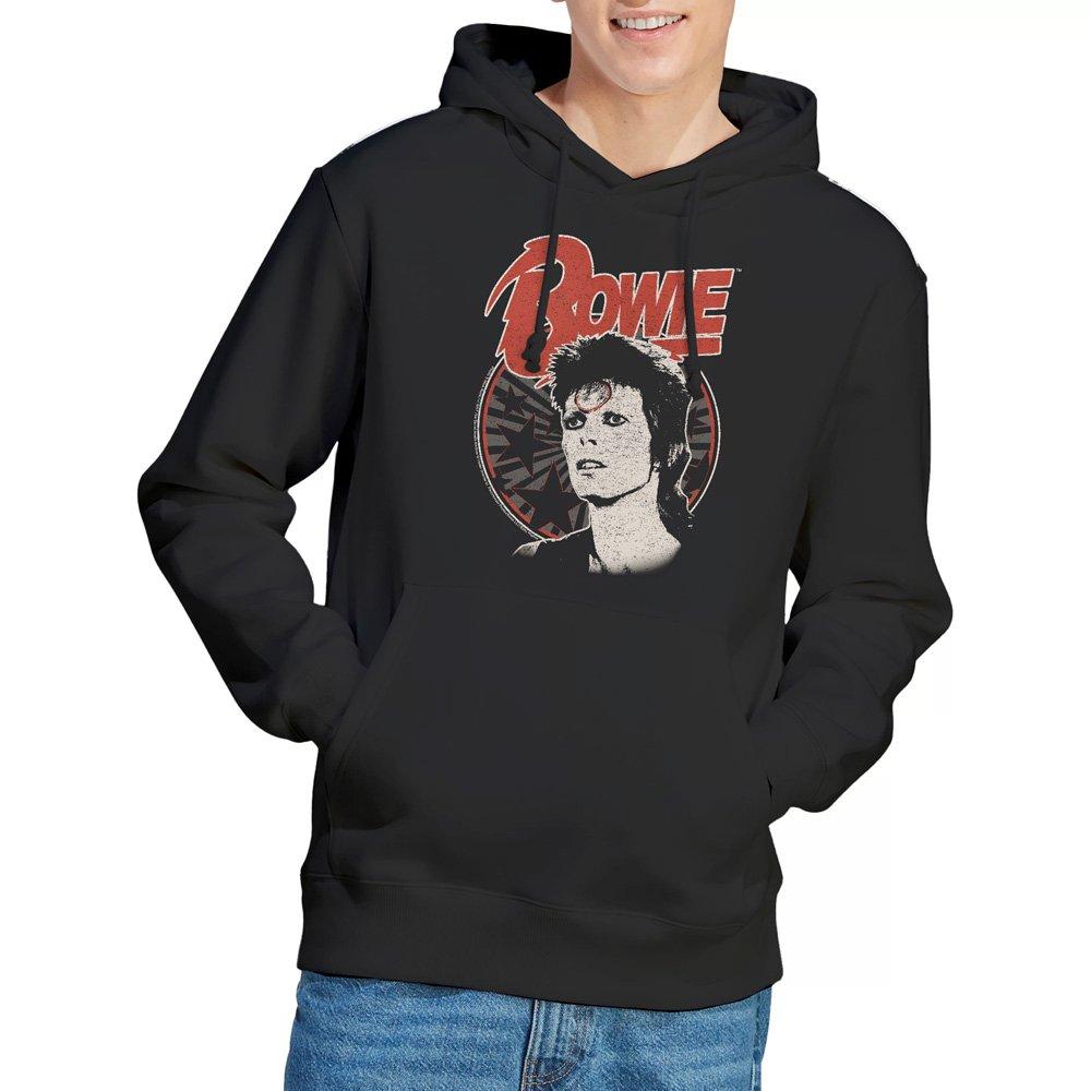 Black - David Bowie - David Bowie Space Oddity Hoddie Black - 1
