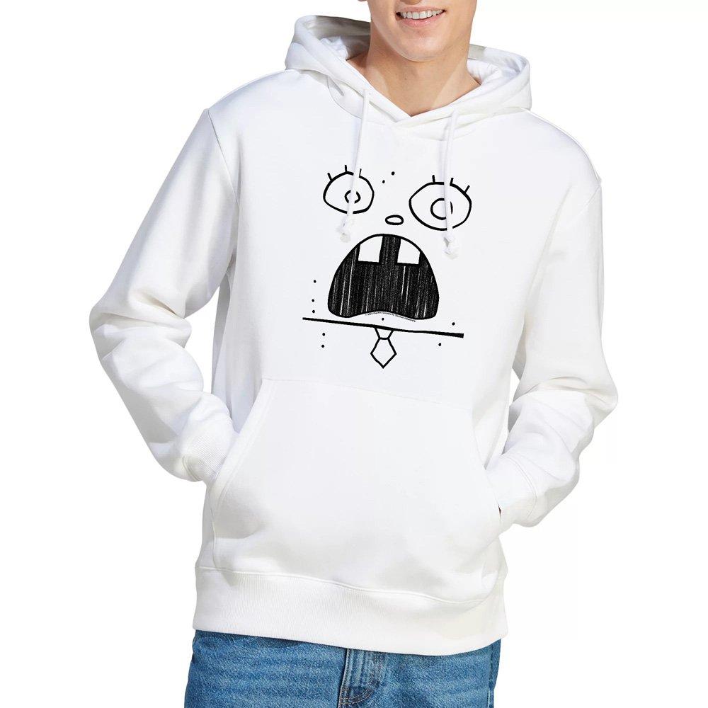 White - Spongebob - Spongebob Squarepants Spongebob Doogle Face Unisex - 1