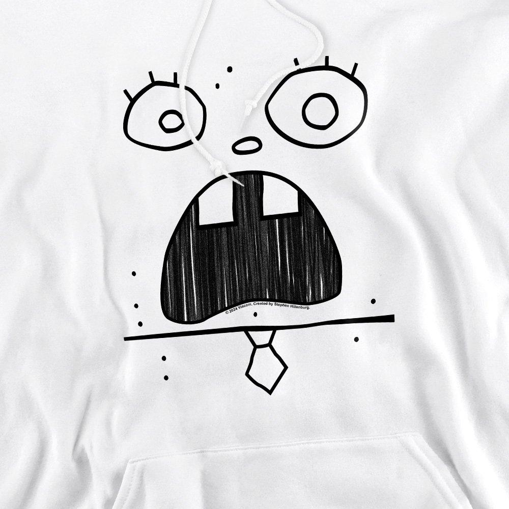 White - Spongebob - Spongebob Squarepants Spongebob Doogle Face Unisex - 2