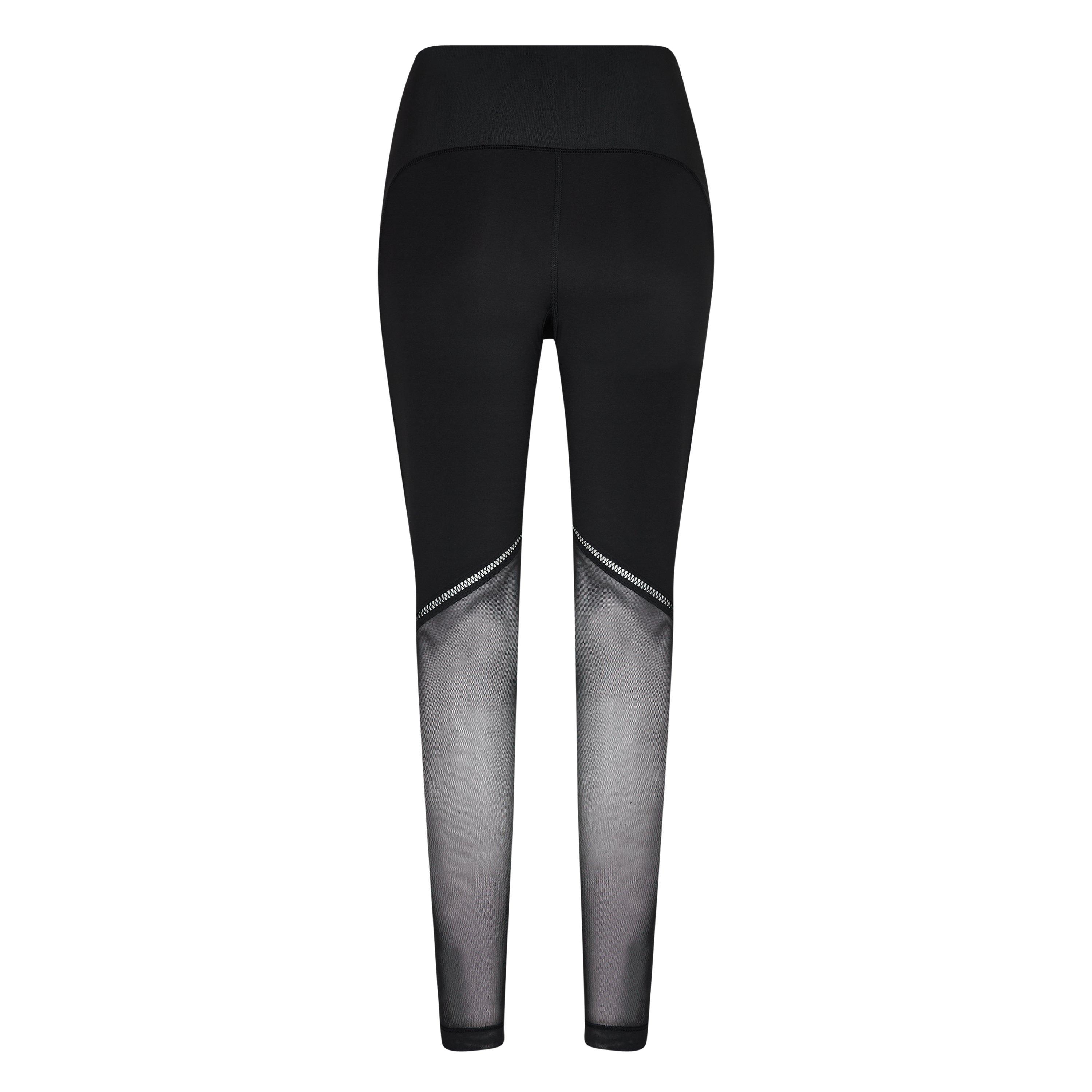 Schwarz - Reebok - Lux Perform Perforated Gym Legging - 2