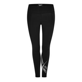 Reebok Lux Vector Graphic Leggings Womens Gym Legging