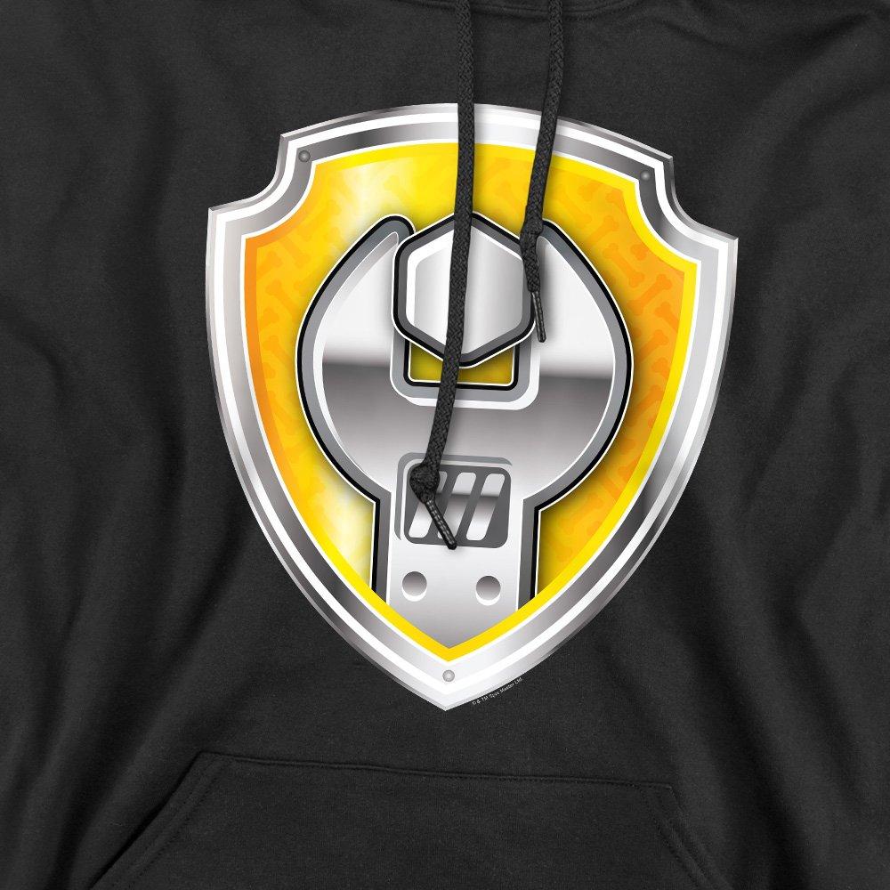 Black - Paw Patrol - Paw Patrol Rubble Badge Hoddie Black - 2