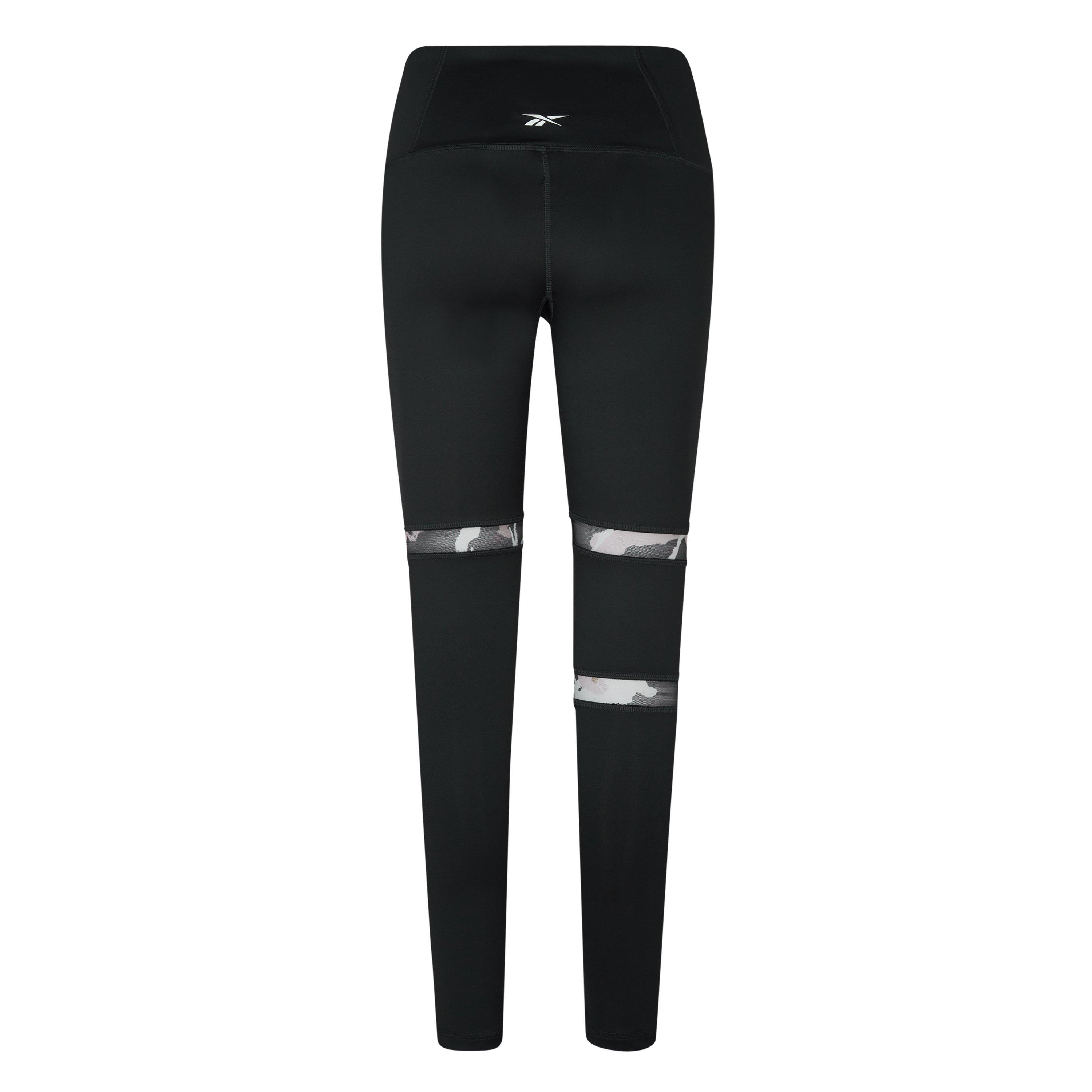 Nacht Schwarz - Reebok - Detail Gym Leggings - 2
