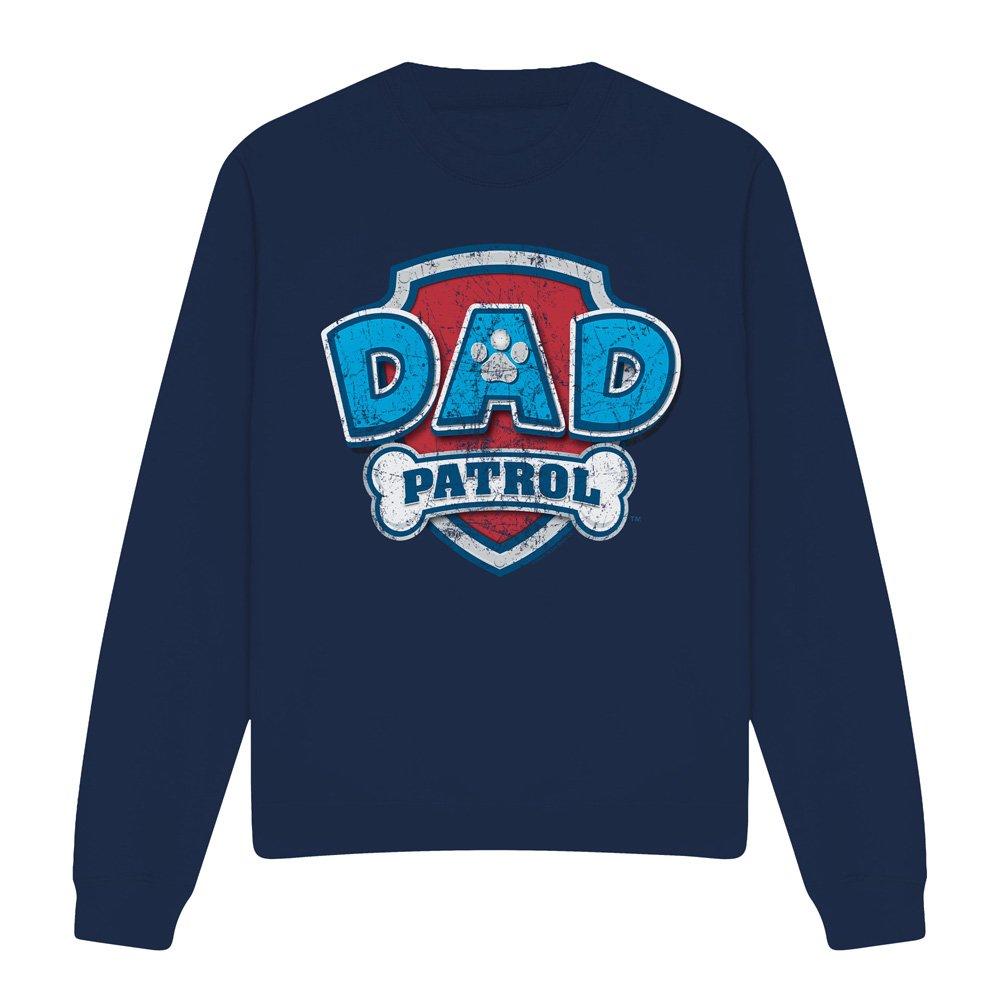 Navy - Paw Patrol - Paw Patrol FatherS Day Dad Patrol Unisex Crew Swe - 4