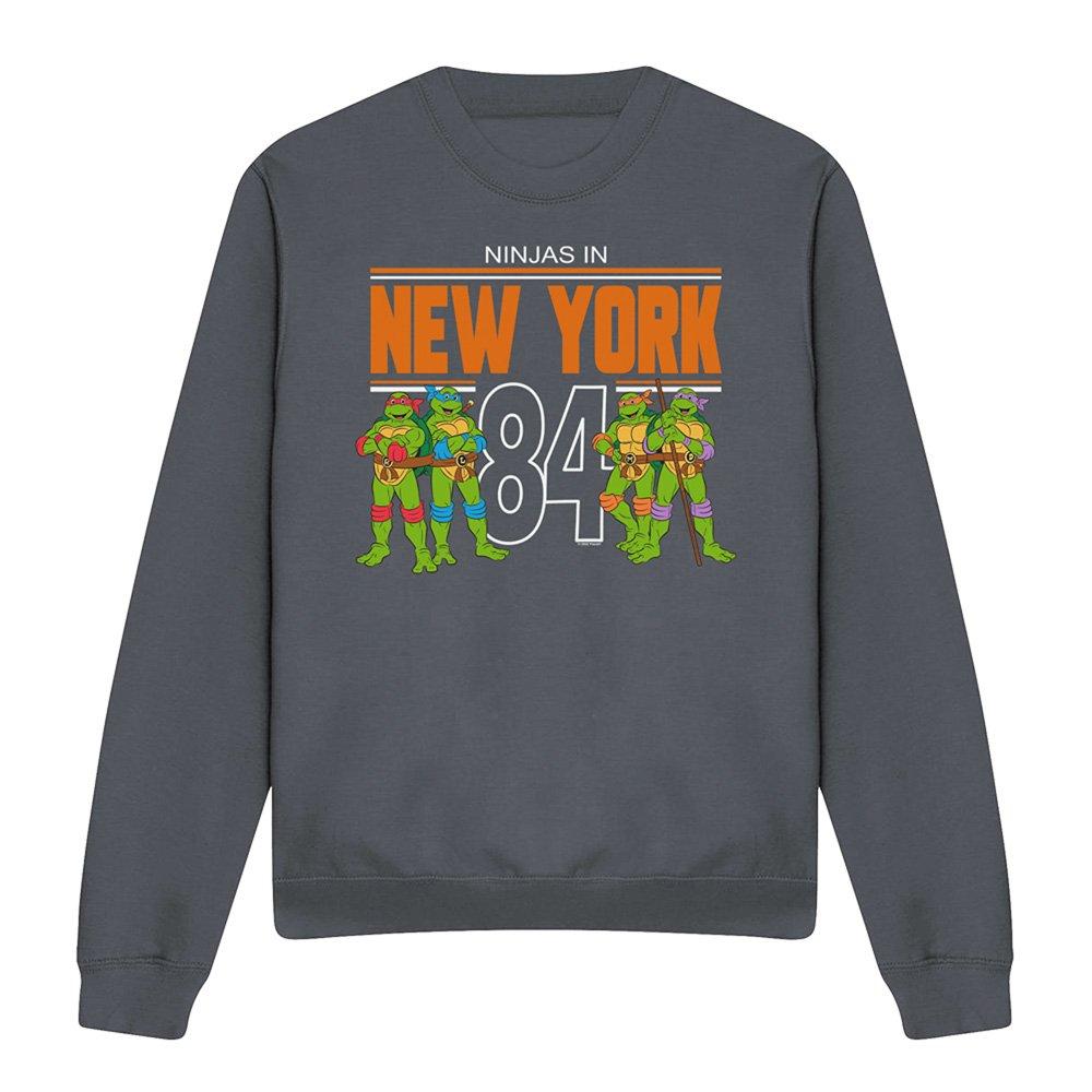 Charcoal - Teenage Mutant Ninja Turtles - Tmnt Tmnt Nyc Crew Sweatshirt Charcoal - 4