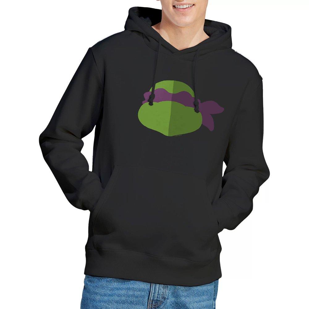 Black - Teenage Mutant Ninja Turtles - Tmnt Donnie Face Unisex Hoodie Black - 1