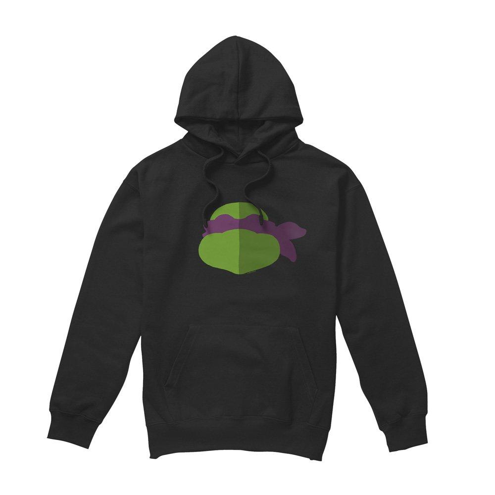 Black - Teenage Mutant Ninja Turtles - Tmnt Donnie Face Unisex Hoodie Black - 4