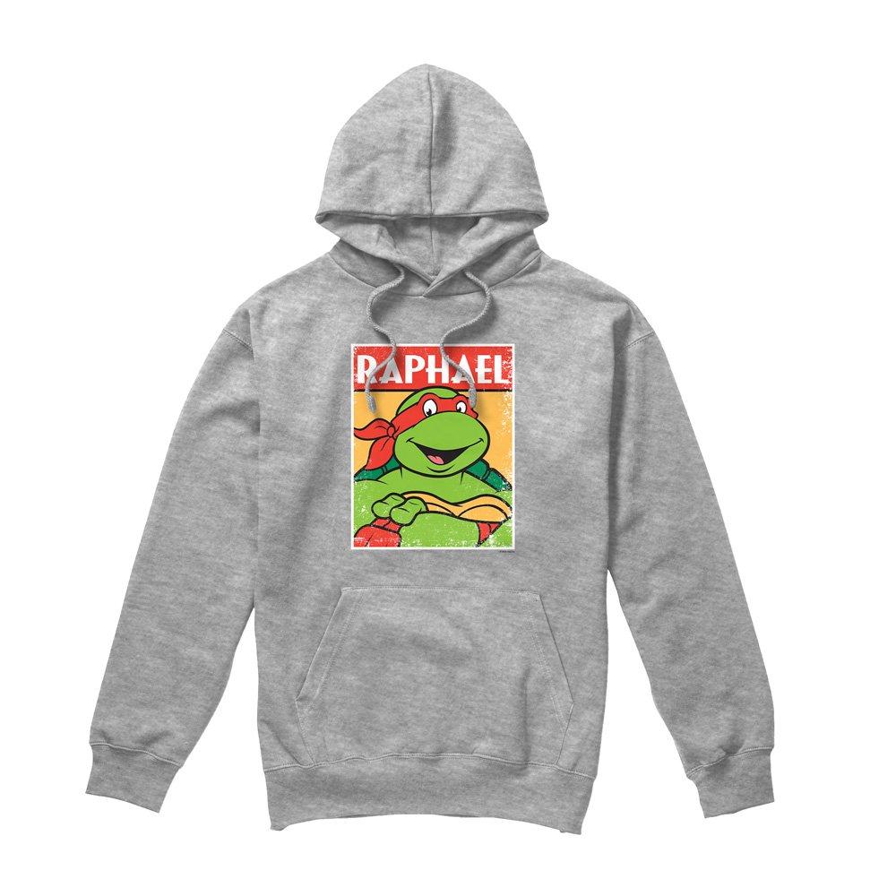 Light Grey - Teenage Mutant Ninja Turtles - Tmnt Tmnt Raph Hoddie Athletic Heather - 4