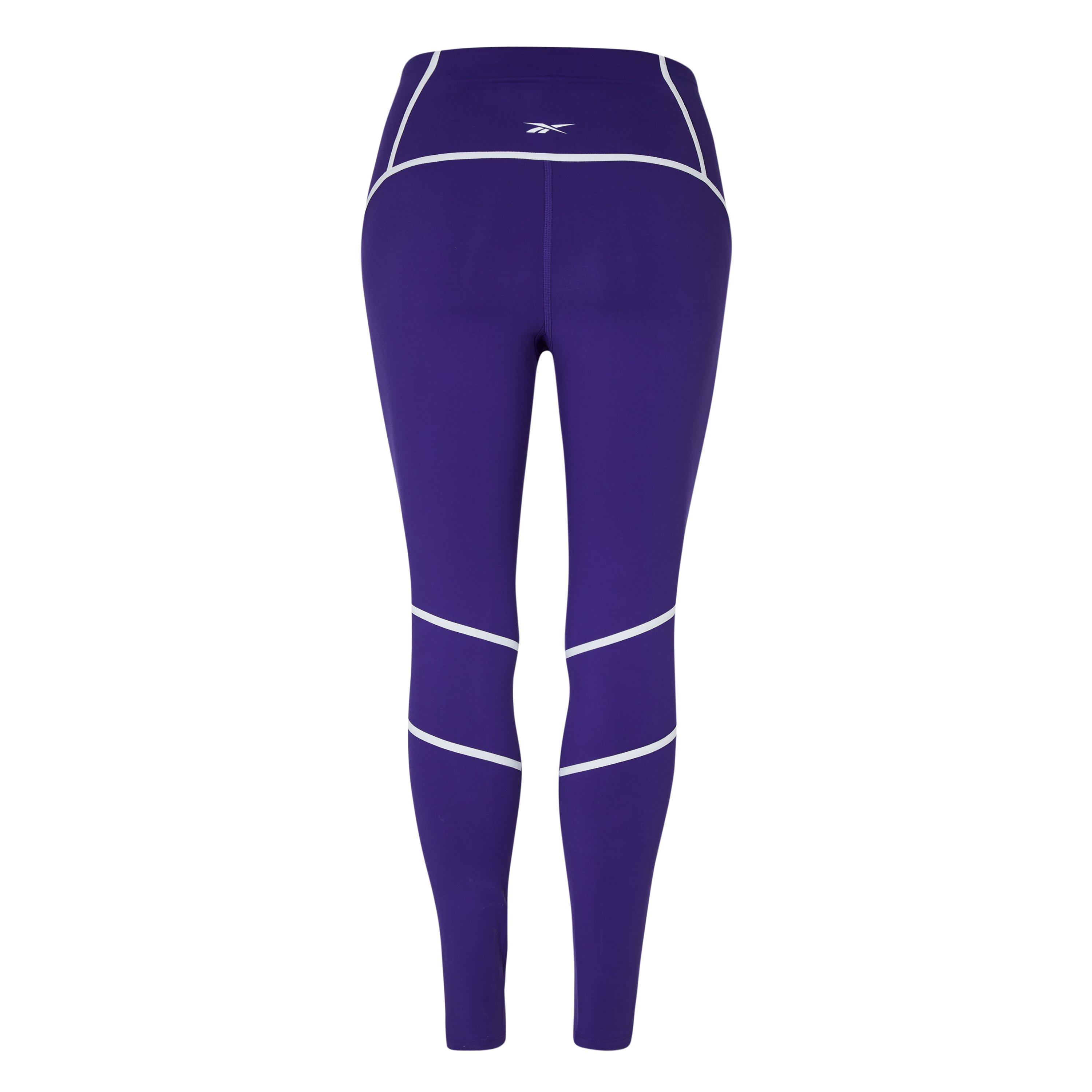 Bolprp - Reebok - Lux High-Waisted Colorblock Gym Legging - 2
