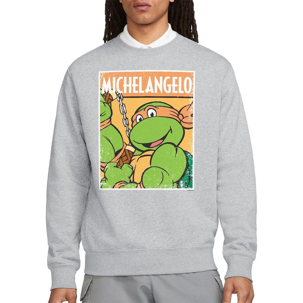 Tmnt Tmnt Mikey Sweatshirt Athletic Heather