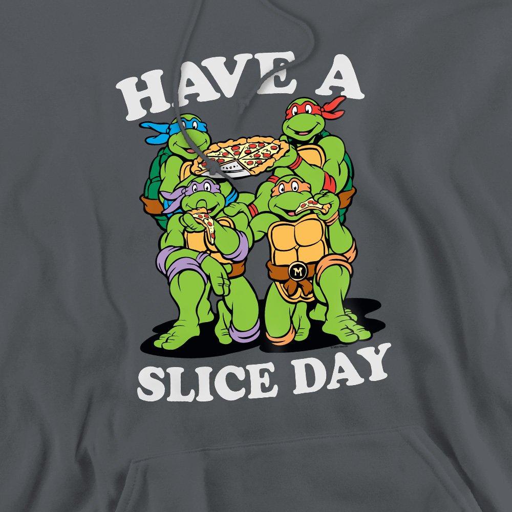 Charcoal - Teenage Mutant Ninja Turtles - Tmnt Have A Slice Day Hoodie Charcoal - 2