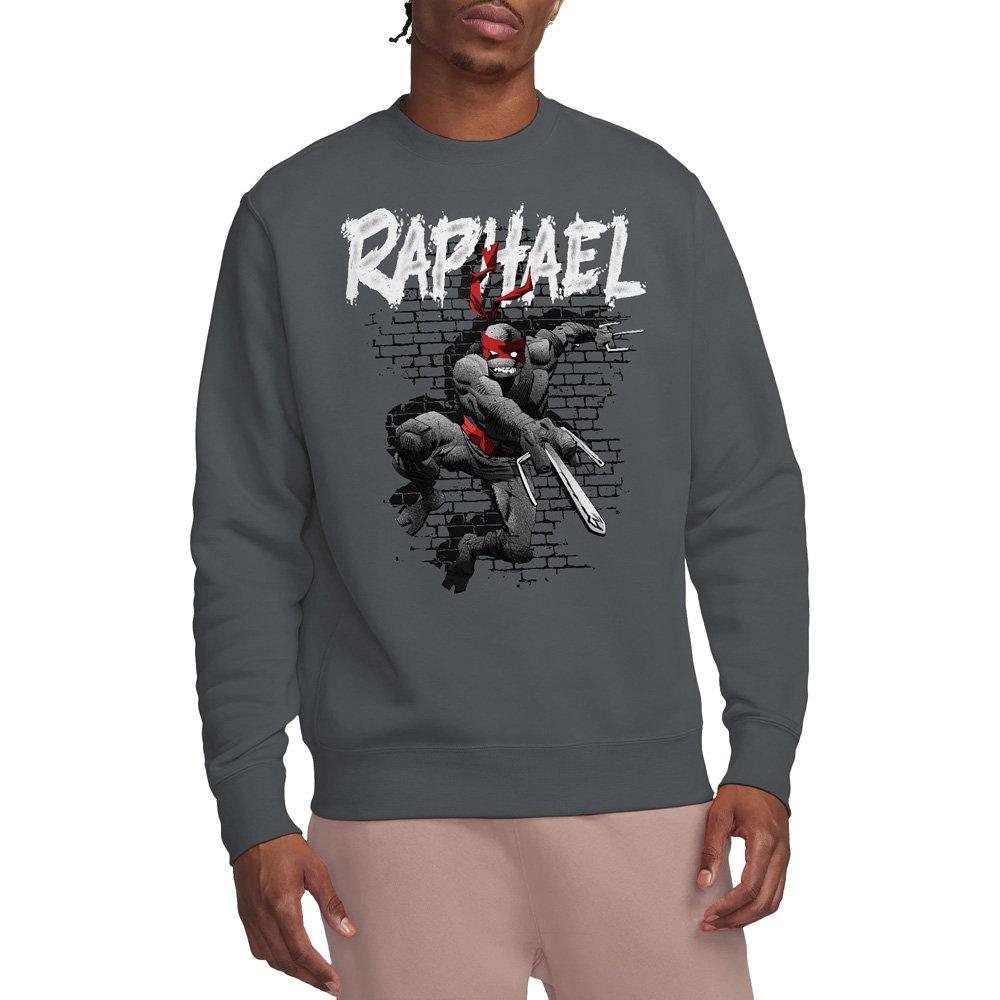 Charcoal - Teenage Mutant Ninja Turtles - Tmnt Tmnt Raphael Crew Sweatshirt Charcoal - 1