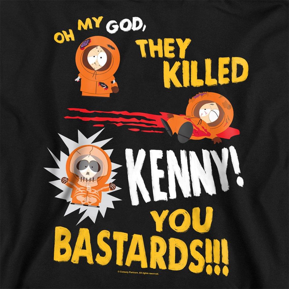 Black - South Park - South Park Dead Kenny Crew Sweatshirt Black - 2