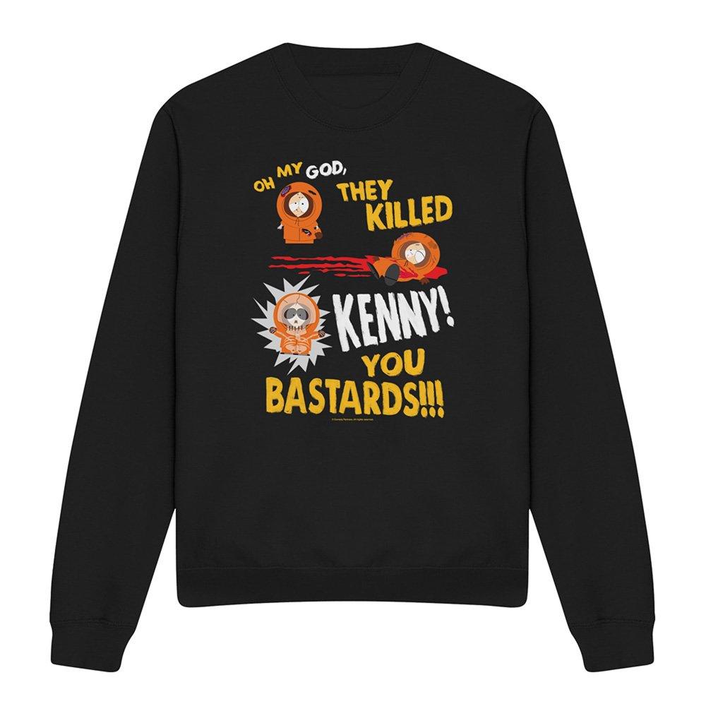 Black - South Park - South Park Dead Kenny Crew Sweatshirt Black - 4