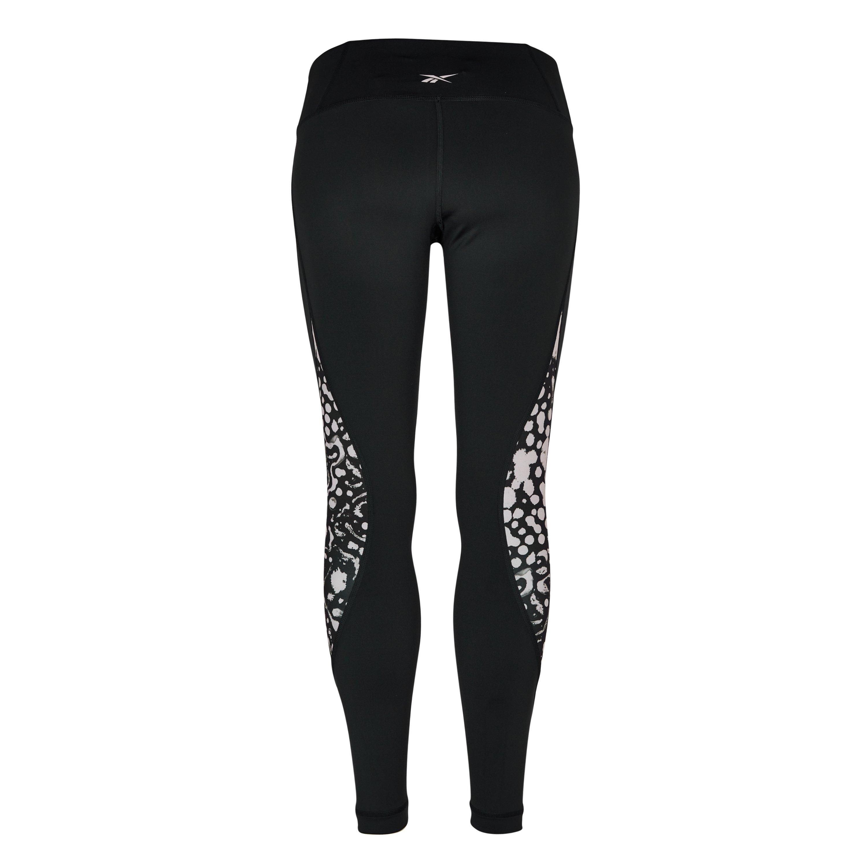 Nacht Schwarz - Reebok - Modern Safari Performance Gym Leggings - 2
