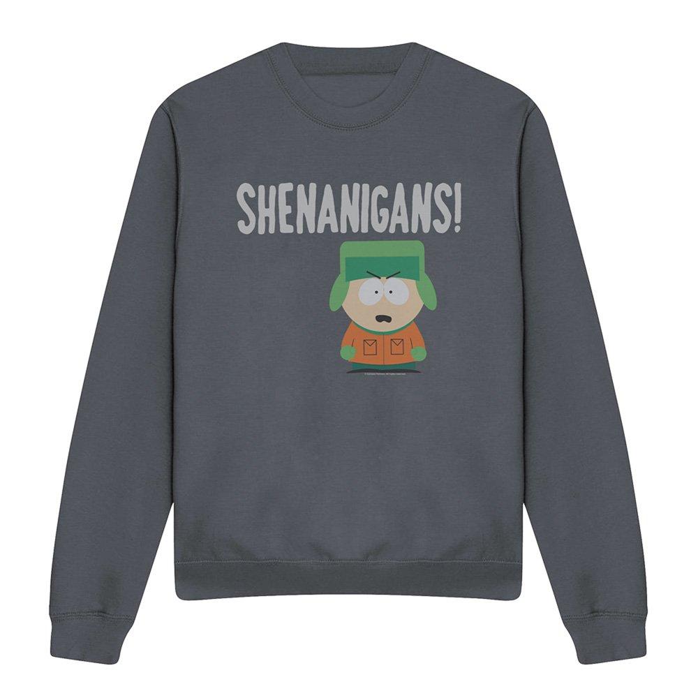 Charcoal - South Park - South Park The Knock-Off Crew Sweatshirt Charcoal - 4