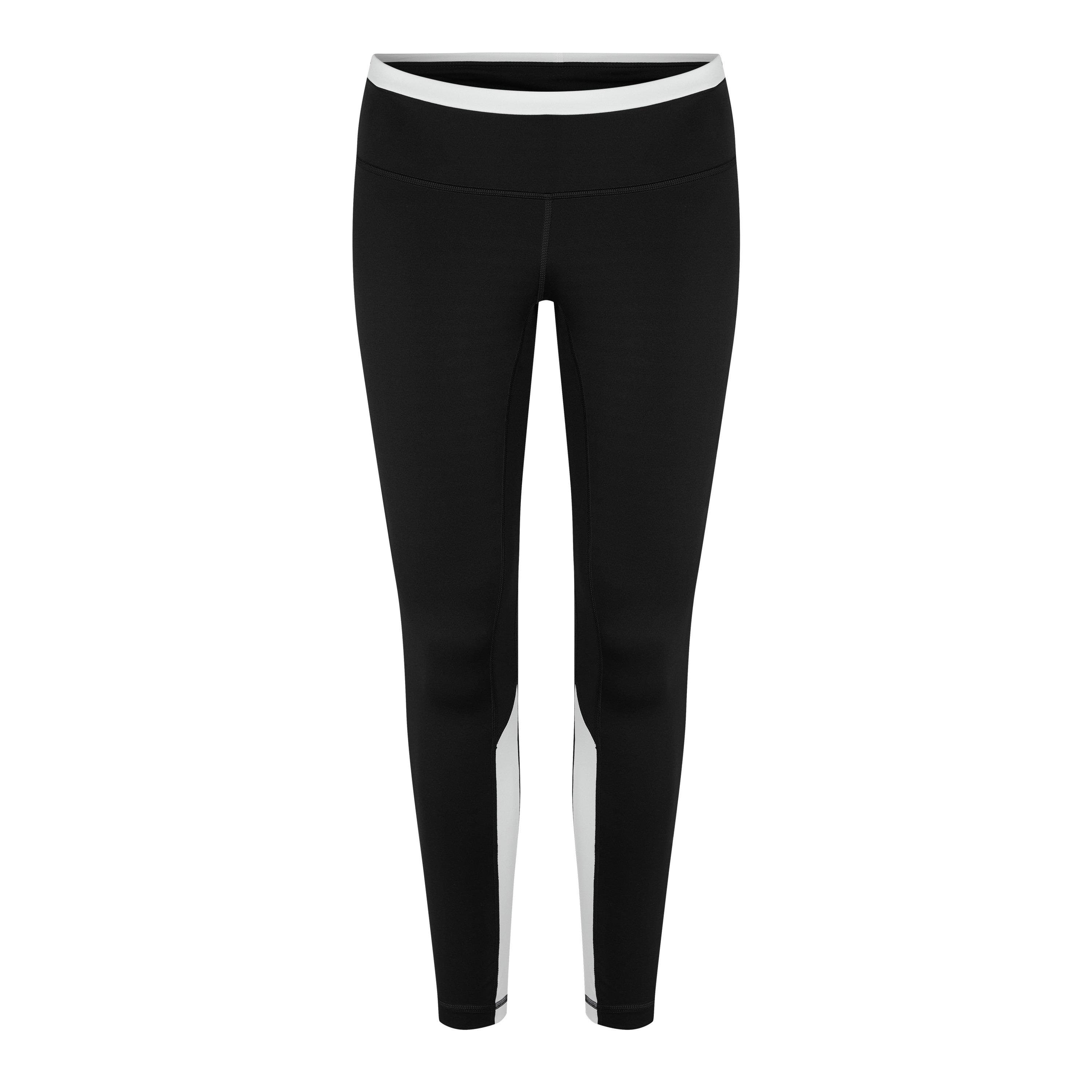 Reebok Women's Workout Ready Vector Gym Leggings - Night Black - 0-2