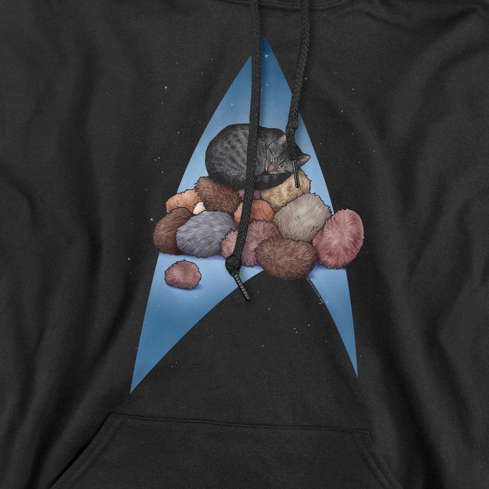 Black - Star Trek - Star Trek Five Year Nap Hoddie Black - 2