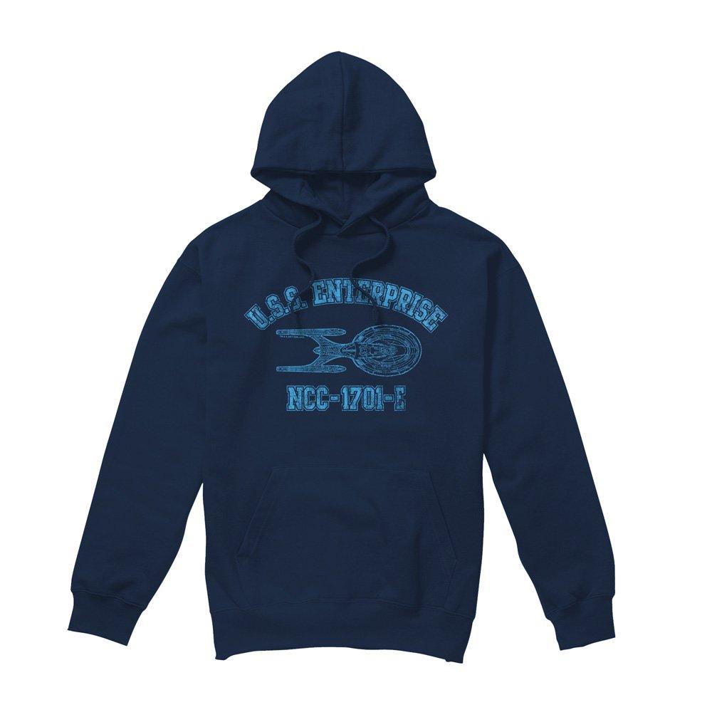 Navy - Star Trek - Star Trek Enterprise E Athletic Unisex Hoodie Nav - 4